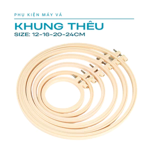 KHUNG THÊU TAY HOẶC DÙNG CHO MÁY MAY.