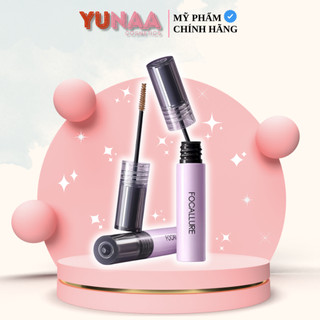 [Y345] Mascara FOCALLURE FULL-COVER SLIM BROWCARA - Lông Mày Mềm Mờ, Màu Tự Nhiên, Không Vón Cục, Chống Thấm Nước