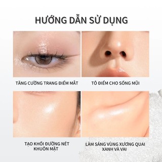[Y346] Phấn Bắt Sáng FOCALLURE - Họa Tiết Mềm Mại, Lấp Lánh