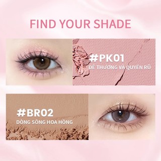 [Y347] Bảng phấn mắt FOCALLURE 9.6g - sắc tố cao, dưỡng ẩm, không nhòe, lâu trôi, chống nước