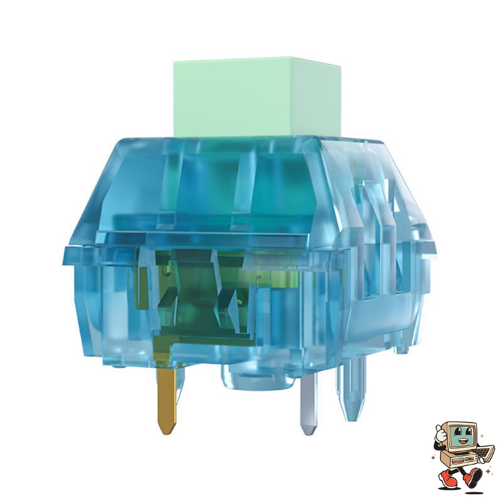 Switch phím cơ Kailh Box Summer (Zhīxìa) – clicky, 5 pin, chống bụi, hỗ trợ LED RGB | BigBuy360 - bigbuy360.vn