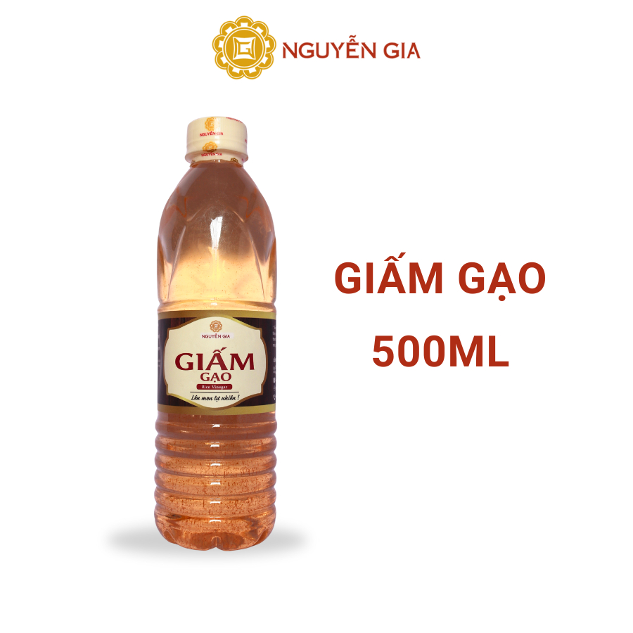Giấm Gạo Nguyễn Gia Lên Men Tự Nhiên 500ml NGG0021