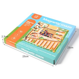 Bảng Mê Cung Từ Tính Magnetic Maze Cho Bé 5in1 - Đồ chơi Tư Duy, Kỹ Năng Toán Học, Quà Tặng Sáng Tạo Cho Bé 3+
