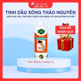 Tinh dầu xông Thảo Nguyên giúp giải cảm - thải độc (500ml)