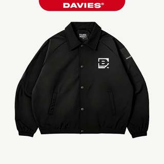 Áo khoác dù nam nữ form rộng DAVIES basic jacket local brand in hình sau lưng | D29-AK2
