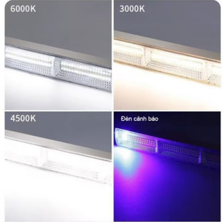 Đèn Cắm Trại Khẩn Cấp Cầm Tay Tích Điện - Chống Nước IP66+ 4 Chế Độ Sáng Cảnh Báo Đổi Màu