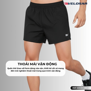 Quần Short Thể Thao Nam VELOSAR Siêu Nhẹ Thoáng Khí Phù Hợp Tennis Chạy bộ Pickleball, Gym RSP-60029