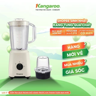 Máy xay sinh tố đa năng 2 cối Kangaroo KGBL2G1E - Công suất 500W