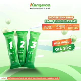 Combo bộ 3 lõi lọc thô Kangaroo số 1,2,3 dùng cho máy RO
