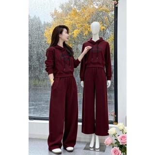 [Chuẩn Vibe Năng Động] Set Bộ Nỉ Hoodie Quần Dài Mei clothing shop - Form Rộng Thoải Mái- Thiết Kế Mặc Nhà Hay Dạo Phố