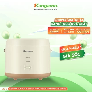 [ĐỘC QUYỀN] Nồi cơm điện Kangaroo 0.8 lít KGRC08M2E - Công suất 250W