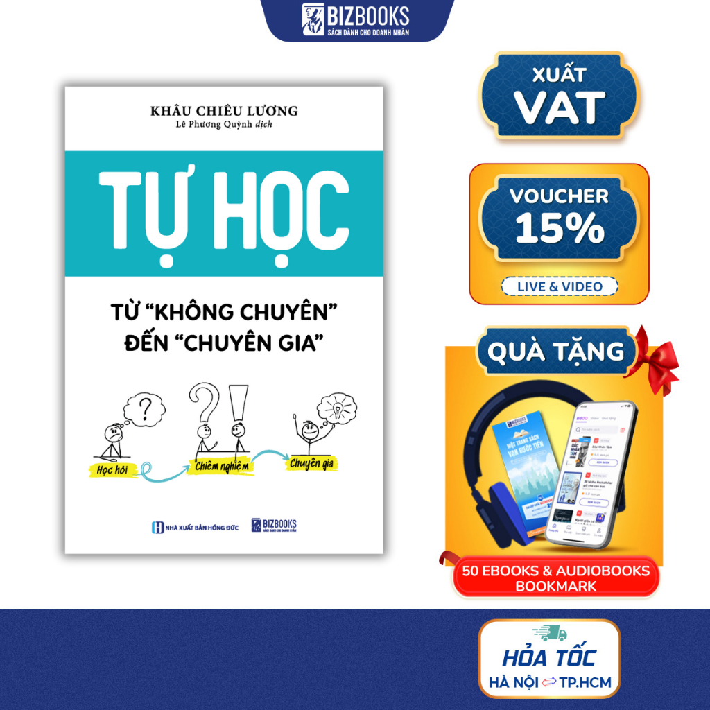 Sách Tự Học: Từ “Không Chuyên” Đến “Chuyên Gia” - Bizbooks