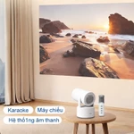 Máy chiếu mini Máy chiếu Gia Đình Loa Bluetooth Không dây Micro Full HD 4K Tự động Keystone WiFi 2.4/5G Kết nối Lớp học — ảnh 3