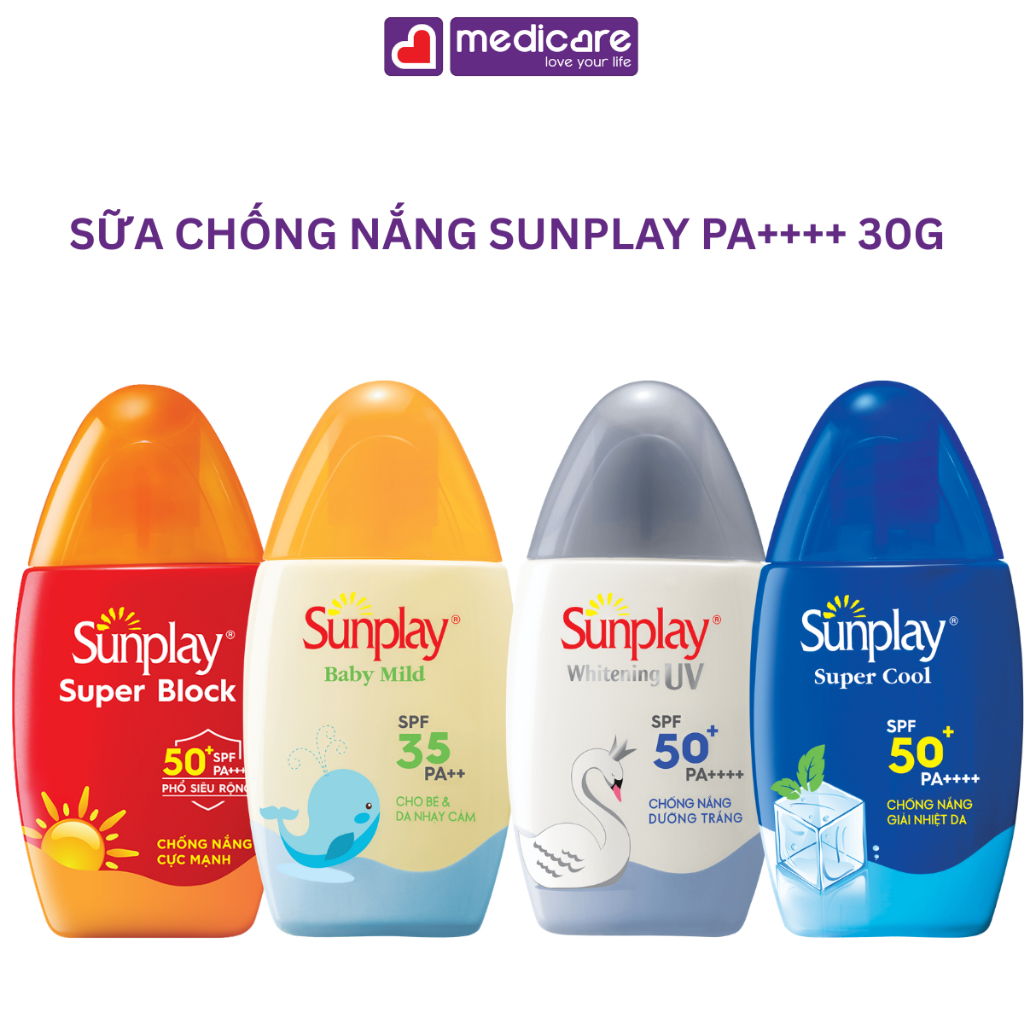 Sữa chống nắng SUNPLAY SPF50+ PA++++ 30g