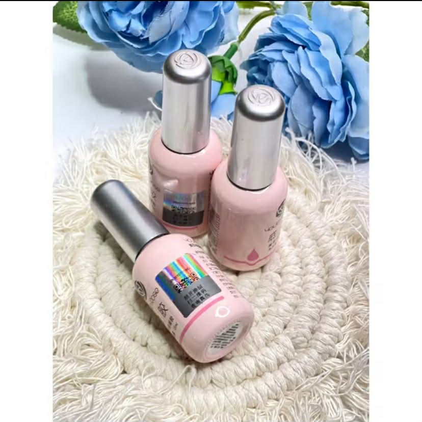 Set 3 Chai Gel Base Coat - Top Coat - Cứng Móng Youth Rose Chính Hãng 15ml