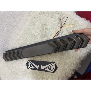 Thanh đèn led mắt quỷ chung điện 12v và 24v. Đèn hậu mắt led dùng để trang trí ô tô, xe tải nhiều chế độ màu (1 đèn)