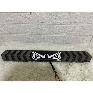 Thanh đèn led mắt quỷ chung điện 12v và 24v. Đèn hậu mắt led dùng để trang trí ô tô, xe tải nhiều chế độ màu (1 đèn)