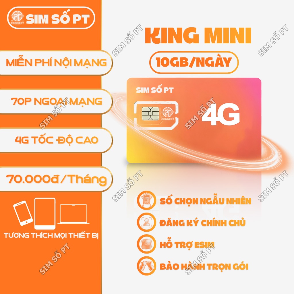 SIM 4G VNMB – 12GB/Ngày, 300GB/Tháng, Tặng 60K Ngoại Mạng, Miễn Phí 1 ...