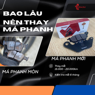 [Bộ 2] Má phanh đĩa xe máy Lead 110 – Spacy 125 – Dylan – @ – SH | Bố thắng đĩa trước