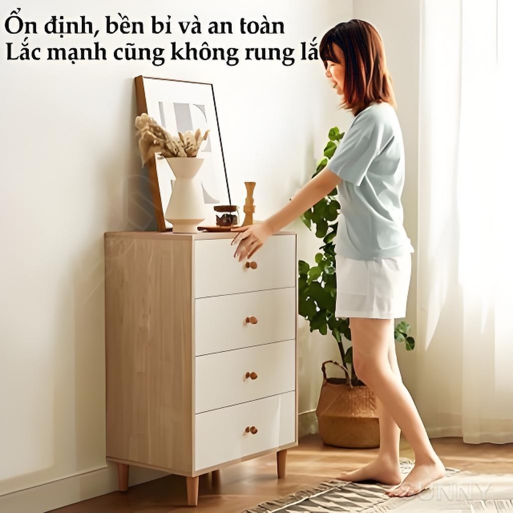 SUNNY Tủ đựng đồ ngăn kéo nhiều tầng dùng cho phòng khách sắp xếp vật dụng gọn gàng phù hợp không