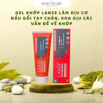 GEL XOA BÓP LANZF MOOTHINH giảm đau xương Khớp Gel massage làm dịu cơ bắp toàn thân