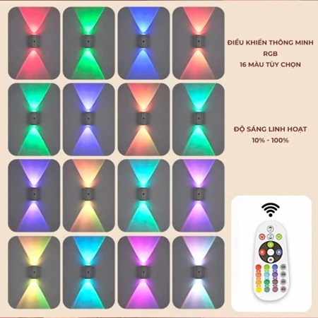 Quà（Đèn cảm biến chuyển động） 16 Màu RGB--Đèn Ngủ Cảm Biến Chuyển Động Thông Minh–Đèn Tường Sạc USB, Đèn Phòng Ngủ Tự Đ