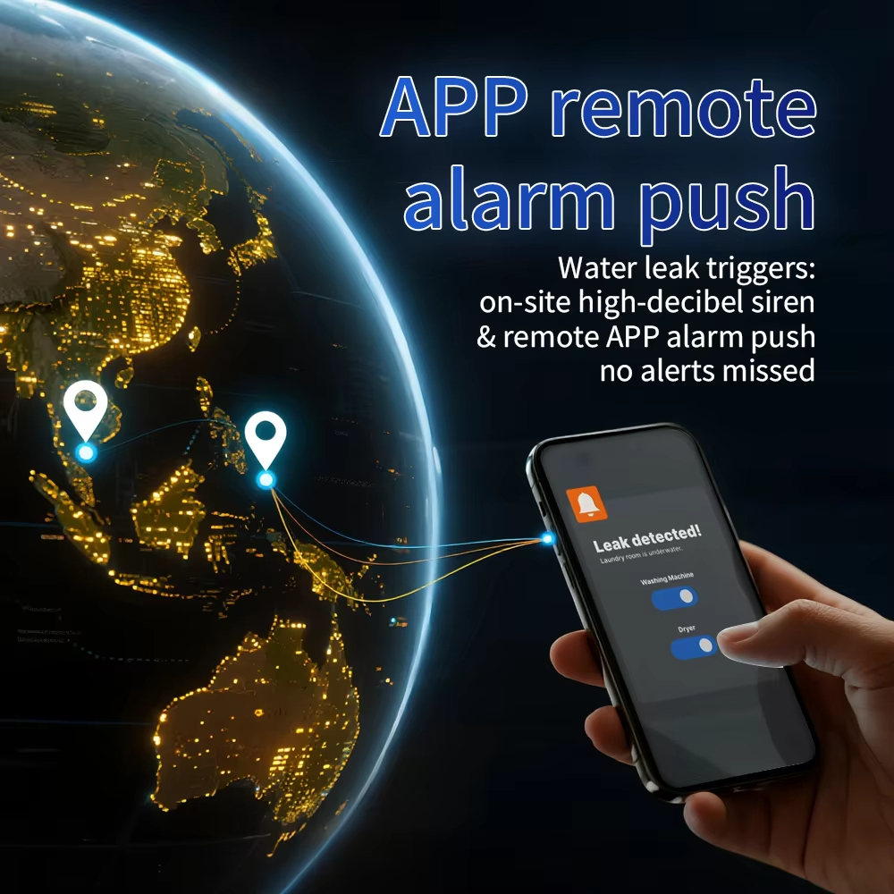 Shelly Flood Gen4 Cảm Biến Ngập & Rò Nước Wi-Fi + Zigbee + BLE Báo Động Real-time & Push Notification IP44