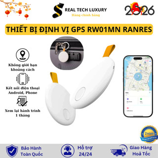 Thiết Bị Định Vị GPS Siêu Nhỏ Ranres RW01MN Mini Theo Dõi Xem Lại Hành Trình Kết Nối