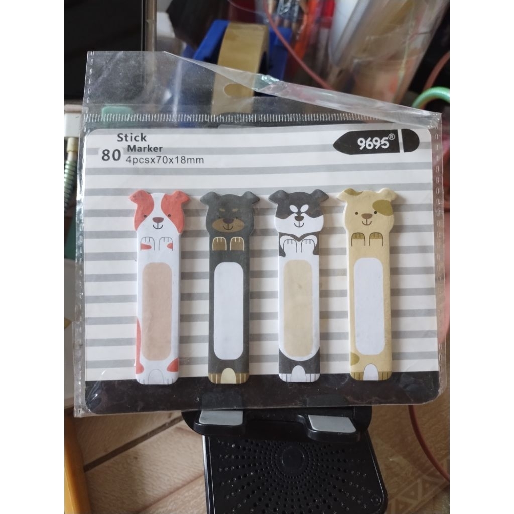 Giấy ghi chú Stick note 4 miếng/vỉ 9695