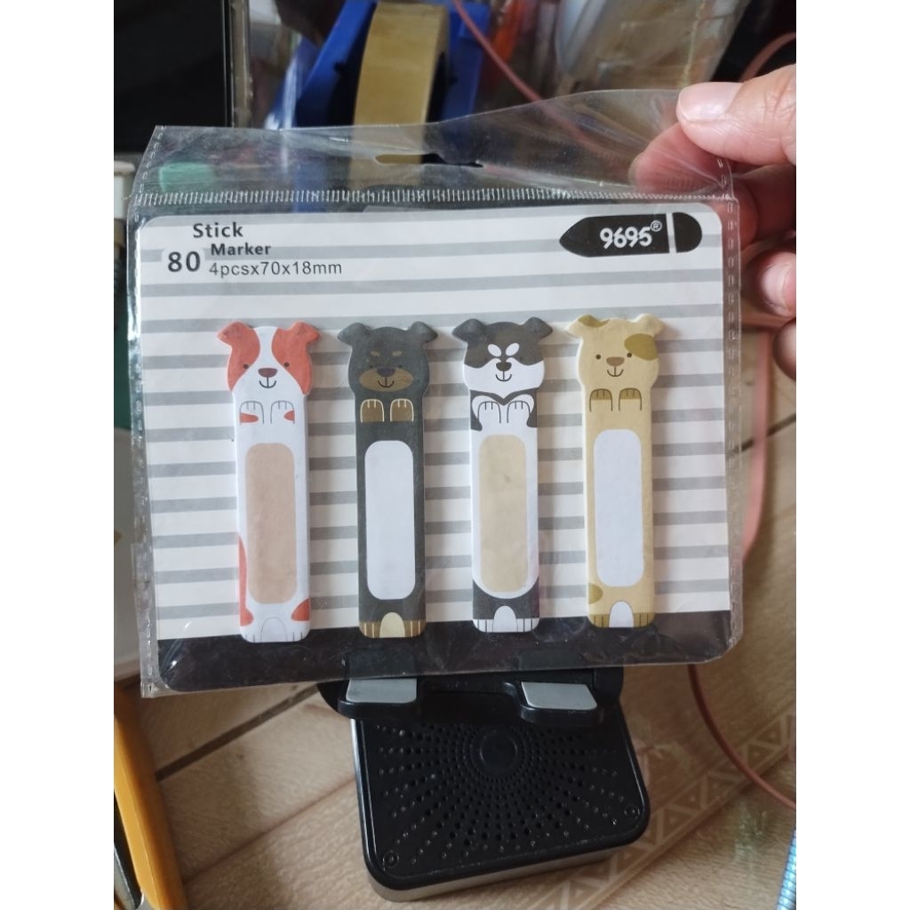 Giấy ghi chú Stick note 4 miếng/vỉ 9695