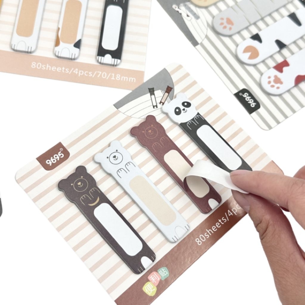 Giấy ghi chú Stick note 4 miếng/vỉ 9695