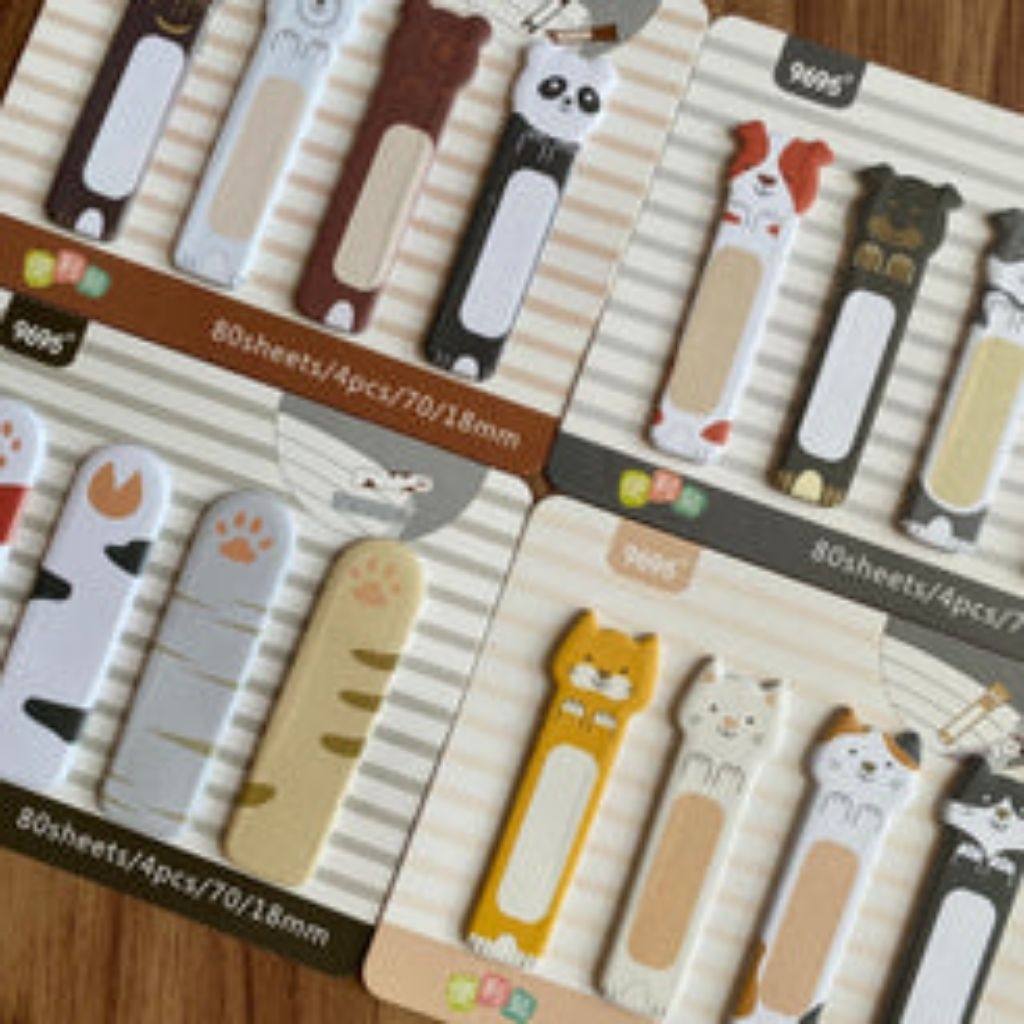 Giấy ghi chú Stick note 4 miếng/vỉ 9695