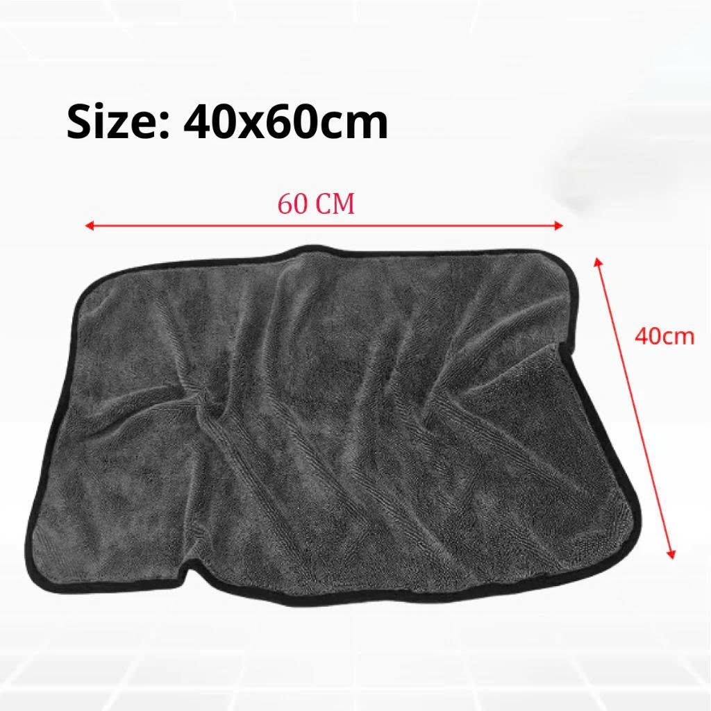 Khăn lau ô tô Superfine Fiber cao cấp, khăn lau xe máy khăn lau nhà bếp đa năng mềm mịn siêu thấm hút