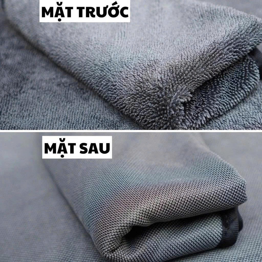 Khăn lau ô tô Superfine Fiber cao cấp, khăn lau xe máy khăn lau nhà bếp đa năng mềm mịn siêu thấm hút