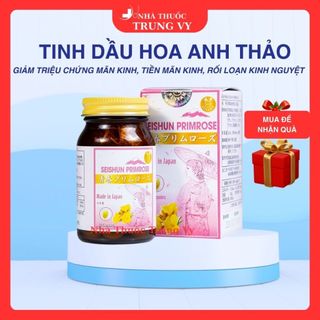 Viên uống Kenkan Seishun Primrose cải thiện triệu chứng tiền mãn kinh, mãn kinh (60 viên)