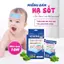 Miếng dán hạ sốt Ichido an toàn cho trẻ sơ sinh - Hộp 3gói x 2miếng