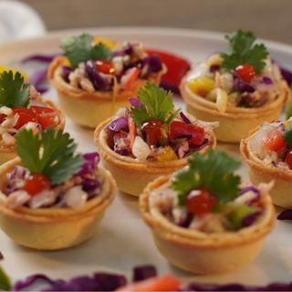 Vỏ Bánh Tart Làm Sẵn YA05 Nhất Hương Gói 66 Cái Nướng Sẵn Thơm Ngon Tiện Dụng