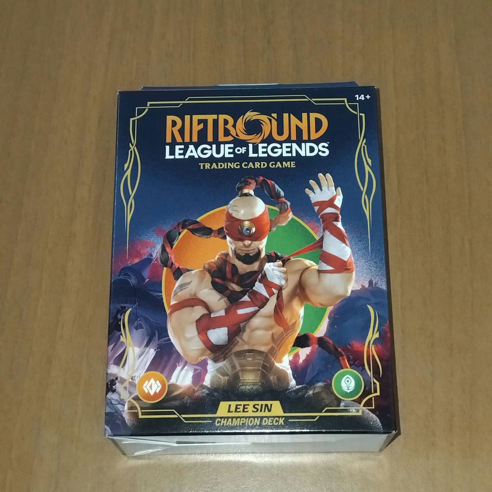 [CHÍNH HÃNG] Bộ Bài Sẵn Lee Sin - Riftbound: League of Legends TCG ...