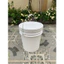 thùng trắng 20l chất liệu nhựa (pp) quai sắt + quai nhựa đã qua sử dụng ( độ mới 95%)