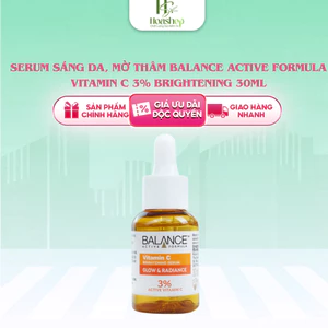 Tinh Chất Làm Sáng Da Balance Vitamin C Brightening Serum Glow & Radiance 30ml/60ml