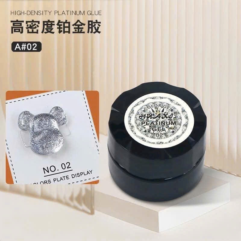 Gel Nhũ Đặc Vẽ Viền Móng- Gel Nhũ Đặc Trang Trí Nail Art, Lấp Lánh, Chuẩn Salon