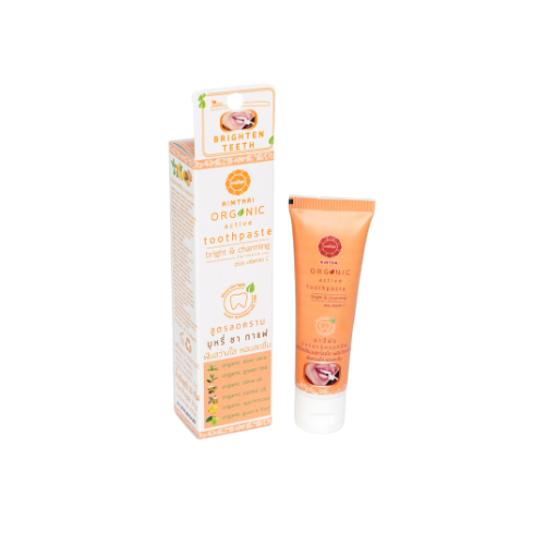 Kem đánh răng AimThai – Thảo dược organic – Hỗ trợ giảm ê buốt & trắng răng tự nhiên (20g)