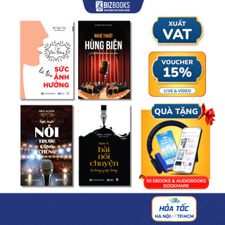 Bộ Sách Cứ Lên Tiếng Là Tạo Sức Ảnh Hưởng, Chuẩn Bị Bài Nói Chuyện Từ Trang Giấy Trắng, Nghệ Thuật Nói Trước Công Chúng