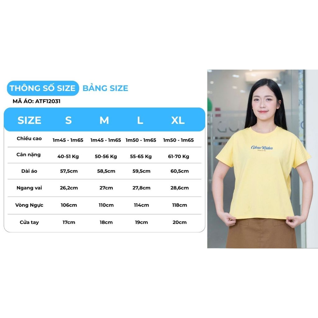 Áo Thun Nữ GUMAC Phom Suông Phối Tay Cánh Dơi In Art Chữ Chất Cotton 2C Thoáng Mát ATF12031