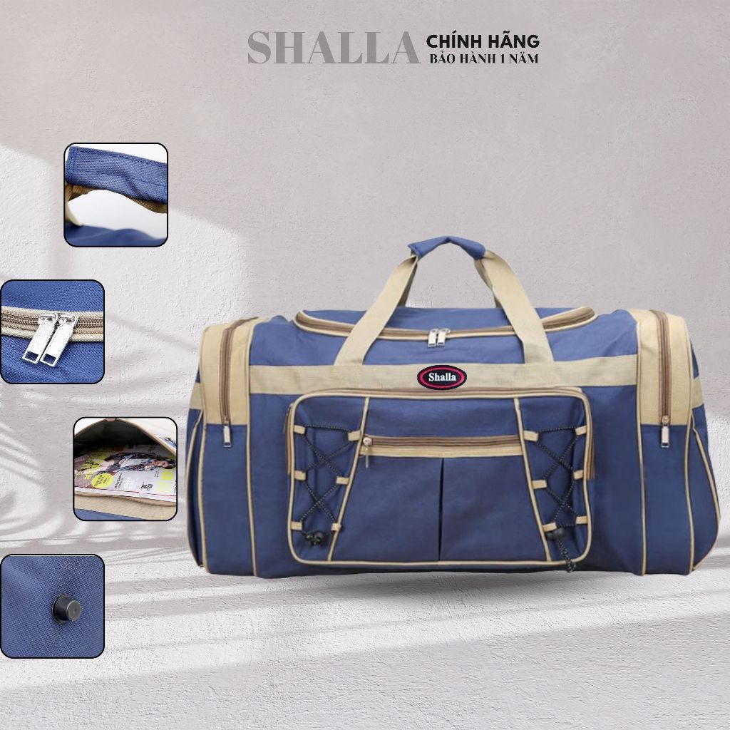 Túi trống cầm tay 44cm tầm trung bình BIG-oxford đựng áo quần cỡ 35KG tiện nghi M.E.N SHW2 [XÃ HÀNG]