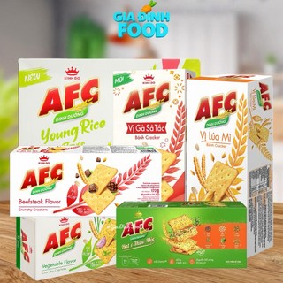 Bánh quy dinh dưỡng AFC Các Vị Hộp 172g - Bao bì ngẫu nhiên