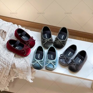 MỚI Giày Búp Bê Đỏ Đô Phối Quai Chun MarryJane Cho Bé Gái Từ 10 tháng K074