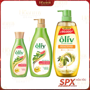 Dầu Tắm, Dầu Gội Ôliv Nhũ Hóa Da, Sạch Sâu 250ML/650ML/1L
