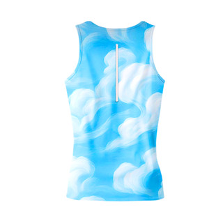 Áo thể thao chạy bộ UNISEX- VELOSAR- BST MÂY LỬA DỆT NÊN HÒA BÌNH RTT-60072-L07