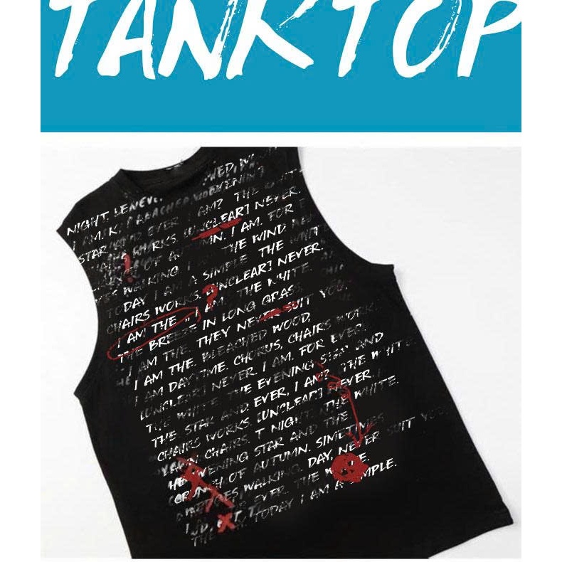 Áo thun Tanktop Cổ tròn  I AM THE Localbrand ICVCVNI Unisex Cotton